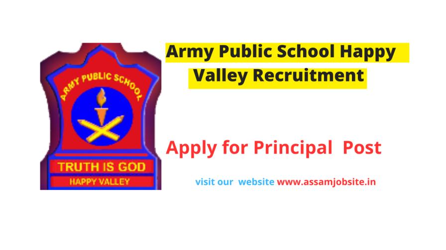 Army Public School Tenga Valley Recruitment 2024