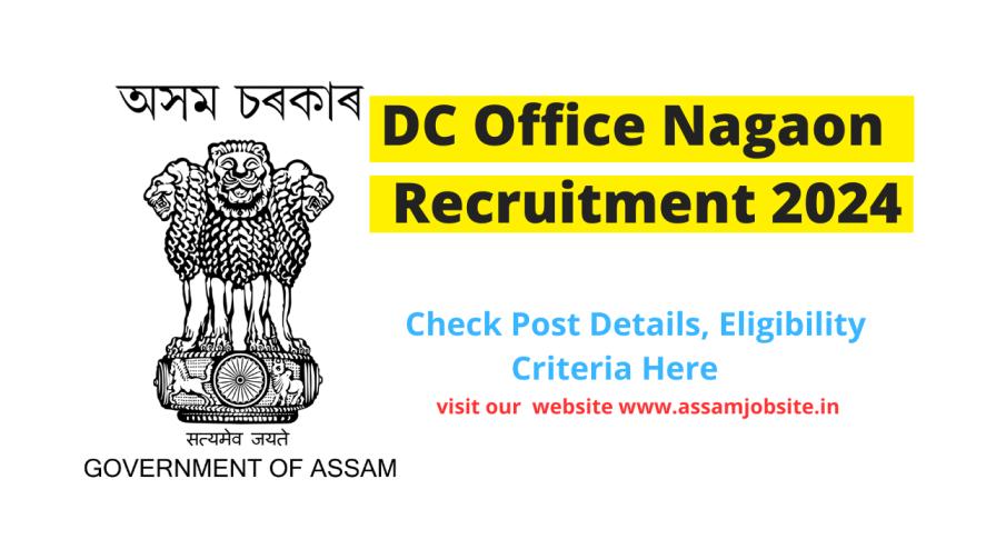 Nagaon DC Recruitment 2024: Apply for Revenue Sheristadar Vacancy