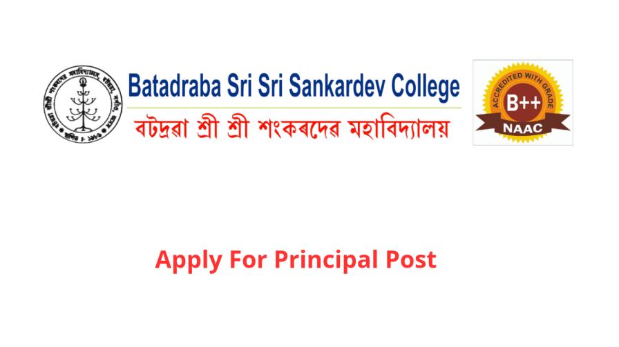 Batadraba Sri Sri Sankardev College Recruitment