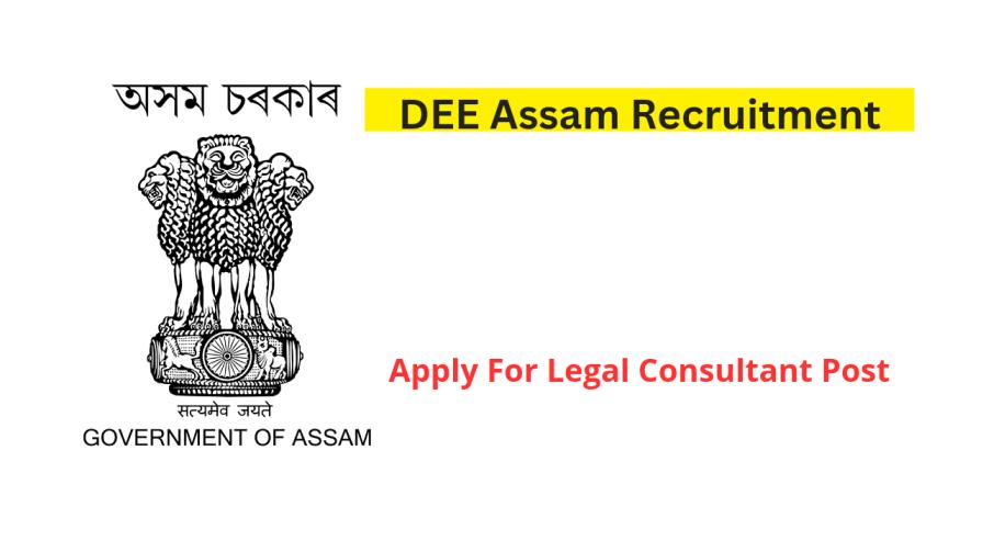 DEE Assam Recruitment 2024