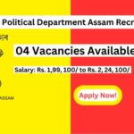 Home & Political Department Recruitment 2024
